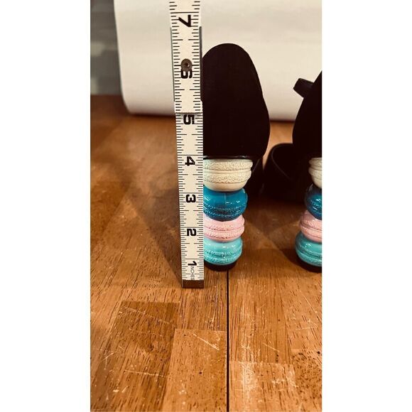 Daisy Street Macaroon Point Heeled Shoes Black SIze 5 Pumps - Picture 5 of 9